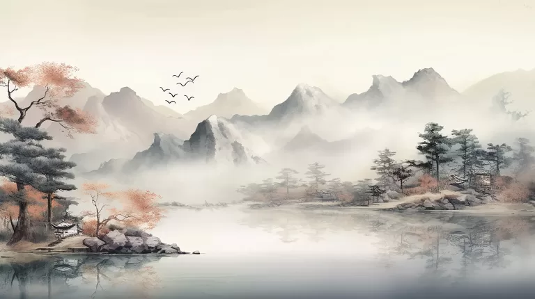 Dreamy Mountain Landscape - Image 2